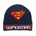 Front - Superman Boys Super Logo Beanie
