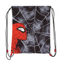 Front - Spider-Man Boys Web Head Drawstring Bag