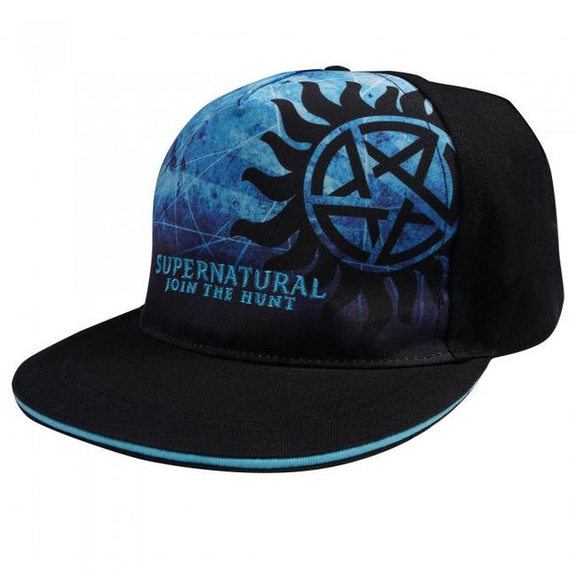 Front - Supernatural Mens Anti-Possession Symbol Baseball Cap