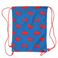 Front - Superman Girls Logo Drawstring Bag