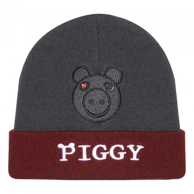 Front - Piggy Boys Face Beanie