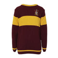 Front - Harry Potter Boys Quidditch Gryffindor Knitted Sweater