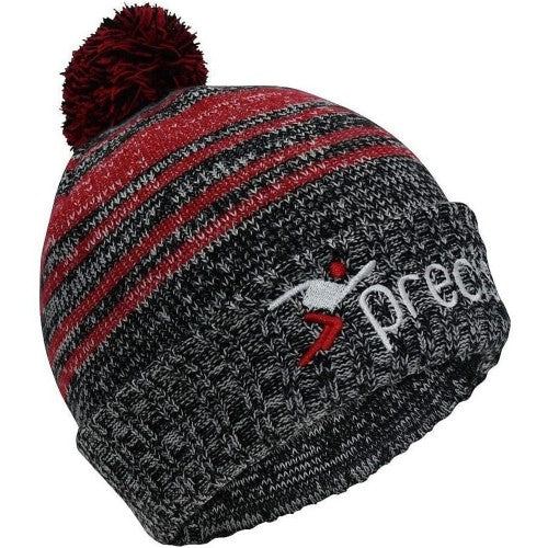Front - Precision Pom Pom Beanie
