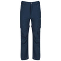 Front - Regatta Childrens/Kids Hikefell Stretch Zip Off Pants