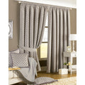 Front - Riva Home Belmont Pencil Pleat Curtains