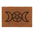 Front - Something Different Triple Moon Door Mat