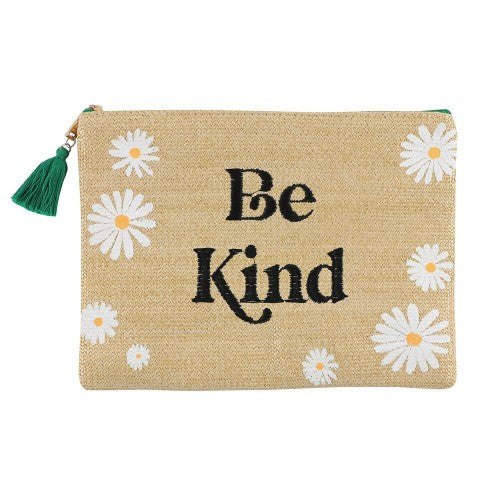 Front - Something Different Womens/Ladies Be Kind Daisy Cosmetic Case