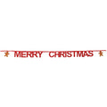 Front - Something Different Merry Christmas Gingerbread Man Bunting