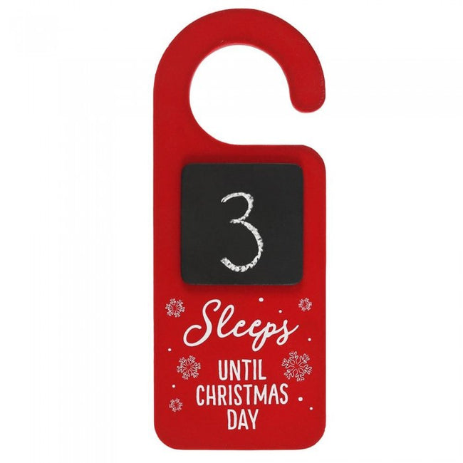 Front - Something Different Countdown Christmas Door Sign