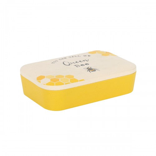 Front - Something Different Bamboo Queen Bee Lunch Box