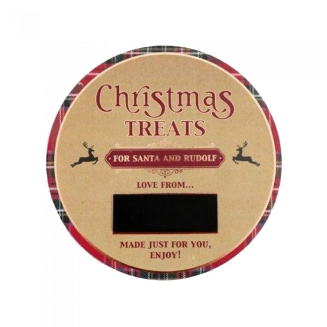 Front - Something Different Tartan Christmas Plate