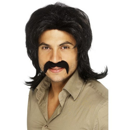 Front - Smiffys Male 70s Retro Wig