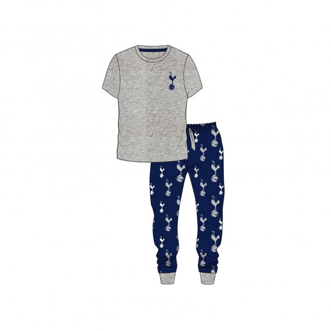 Front - Tottenham Hotspur FC Mens Pajama Set