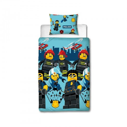 Front - Lego Don´t Panic City Duvet Set
