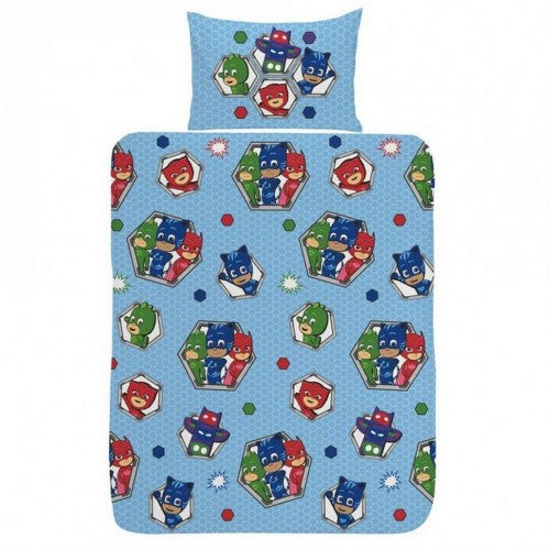 Front - PJ Masks Badges Junior Duvet Set