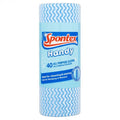 Front - Spontex All Purpose Cloth Roll (Pack of 40)