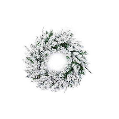 Snow - Front - Premier Christmas Snow Wreath