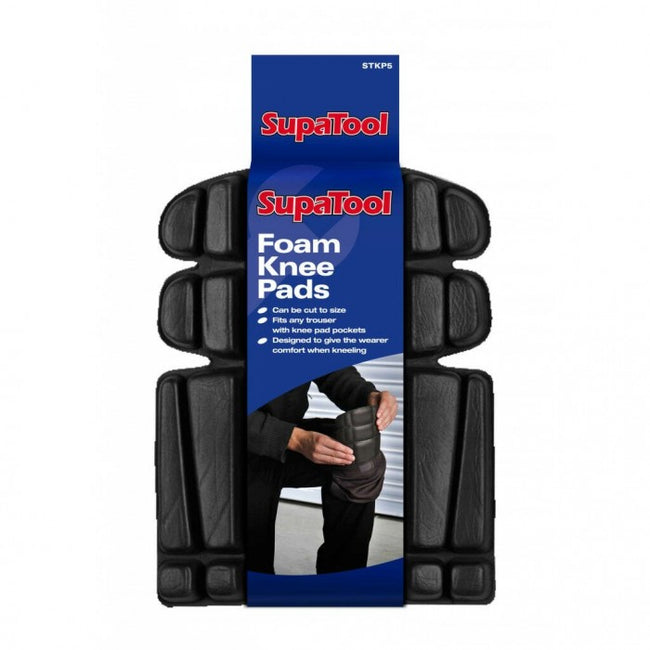 Front - Supatool Foam Knee Pads (Pack of 2)