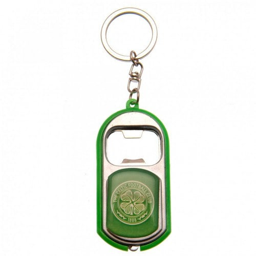 Front - Celtic FC Torch and Bottle Opener Keyring