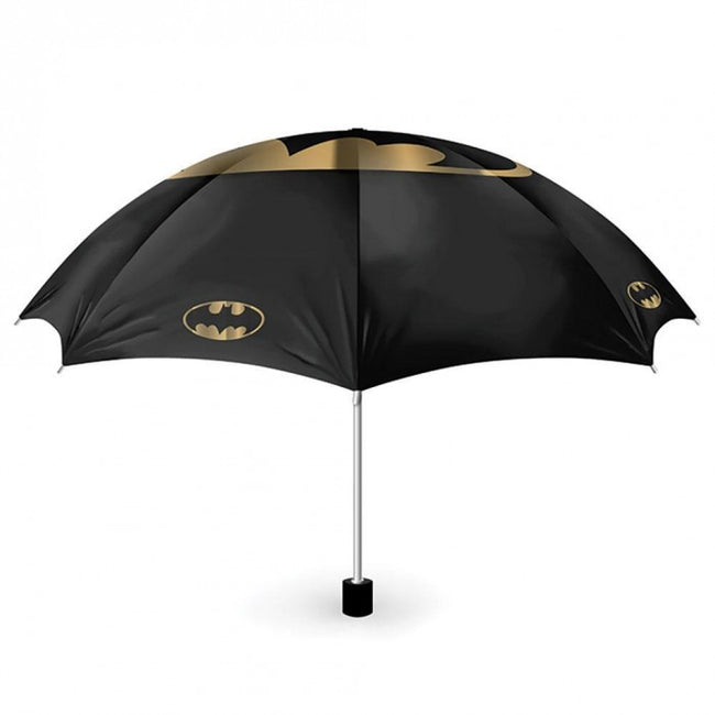 Front - Batman Logo Folding Umbrella