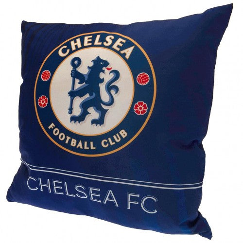 Front - Chelsea FC Crest Filled Cushion