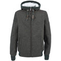 Front - Trespass Mens Mathis Full Zip Knitted Fleece Jacket