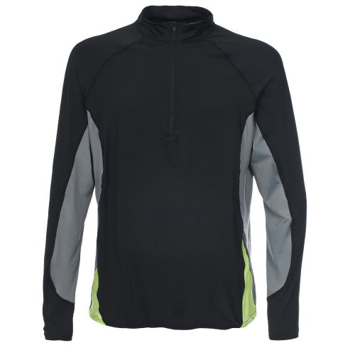 Front - Trespass Mens Wrestle Active Base Layer Top