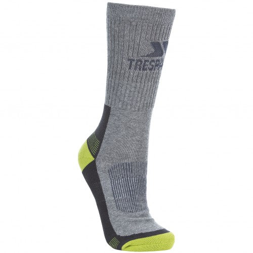 Front - Trespass Mens Deeper Padded Hiking Boot Socks (1 Pair)