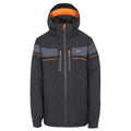 Front - Trespass Mens Pryce DLX Waterproof Ski Jacket
