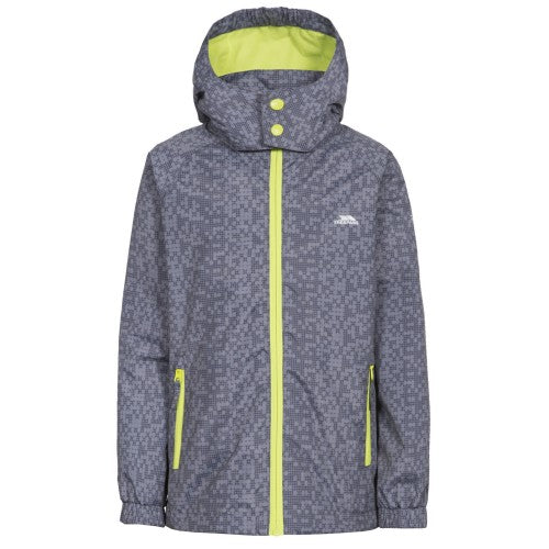 Front - Trespass Childrens Boys Sweeper Waterproof Jacket