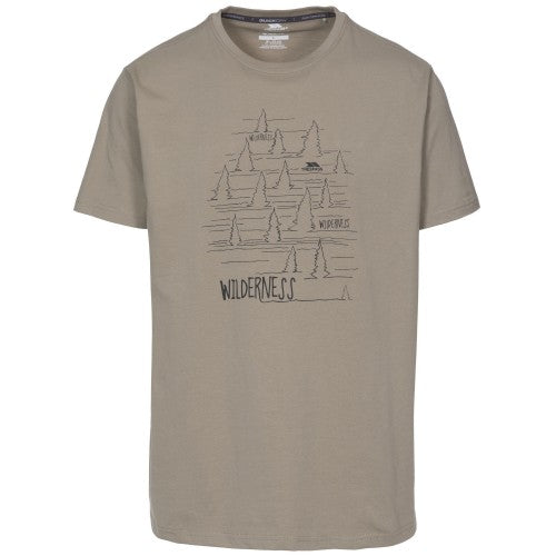 Front - Trespass Mens Forest T-Shirt