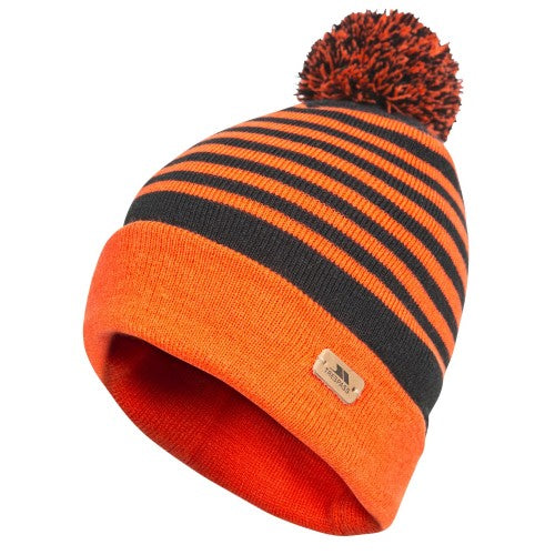 Front - Trespass Mens Boseman Bobble Hat