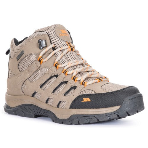 Front - Trespass Mens Hugh Mid Cut Boot