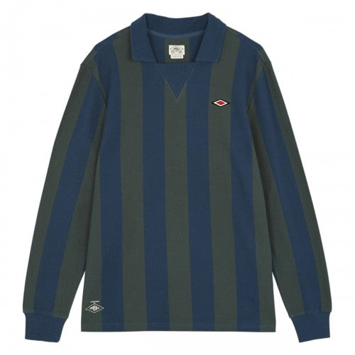 Front - Umbro Mens Stripe Long-Sleeved Jersey