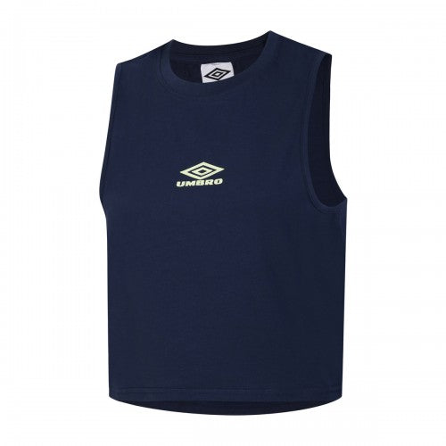 Front - Umbro Womens/Ladies Racerback Tank Top