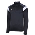 Front - Umbro Childrens/Kids Half Zip Jersey