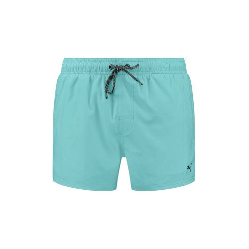 Front - Puma Mens Contrast Drawstring Swimming Shorts