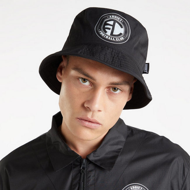 Black - Lifestyle - Umbro Addict Logo Bucket Hat
