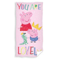 Pink - Front - Peppa Pig Lovely Bath Towel