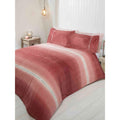 Blush - Side - Rapport Teddy Fleece Diamante Duvet Set