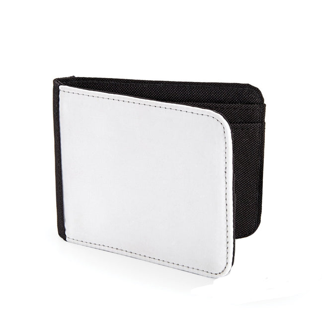 Black - Front - Bagbase Sublimation Wallet