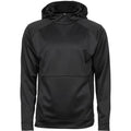Black - Front - Tee Jays Mens Performance Hoodie