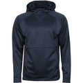 Deep Navy - Front - Tee Jays Mens Performance Hoodie