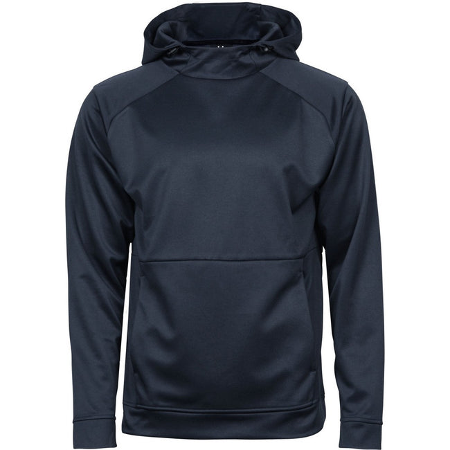 Deep Navy - Front - Tee Jays Mens Performance Hoodie
