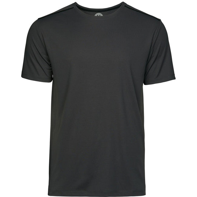 Dark Gray - Front - Tee Jays Mens Luxury Sport Tee