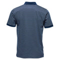 Navy-White - Back - Stormtech Mens Railtown Polo Shirt