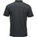 Black-Gray Heather - Side - Stormtech Mens Railtown Polo Shirt