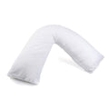 White - Front - Belledorm Clusterball Orthopedic V Shaped Pillow