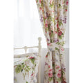 Multicolored - Back - Belledorm Delphine Lined Curtains With Tie Backs