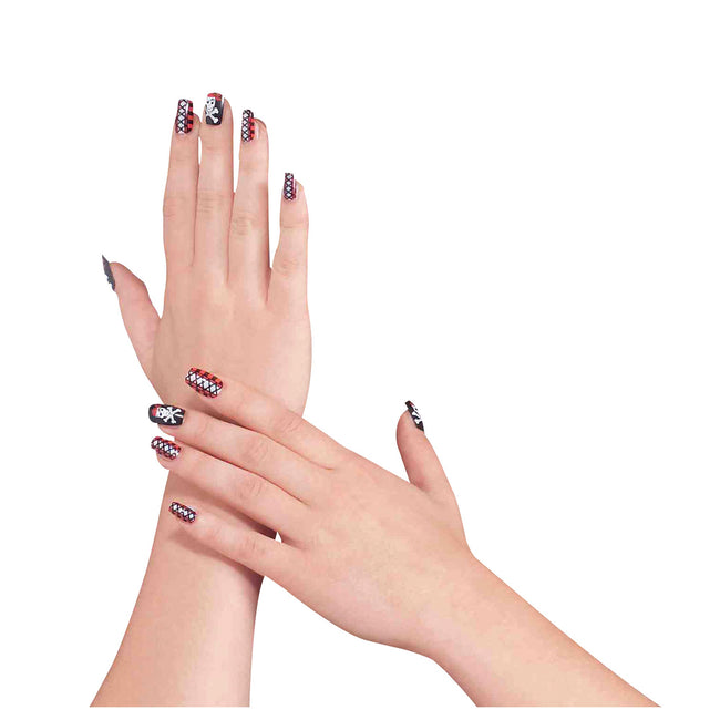 Multicolored - Front - Bristol Novelty Buccaneer Beauty False Nails